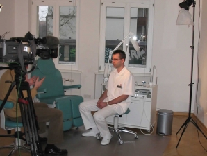 Dreharbeiten für MDR Fernsehsendung